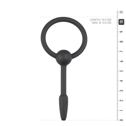 4-Small Silicone Penis Plug With Pull-4