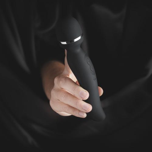 8-Wibrujący masażer stymulator łechtaczki 20cm 10try-8