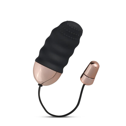 6-Teazers Ribbed Vibrating Egg With Remote Control-6