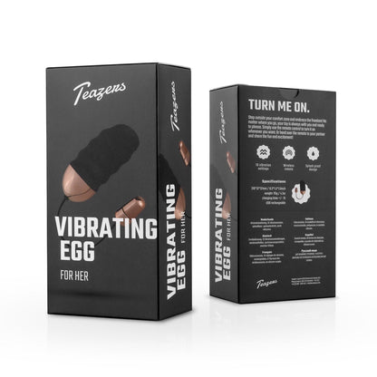 11-Teazers Ribbed Vibrating Egg With Remote Control-11