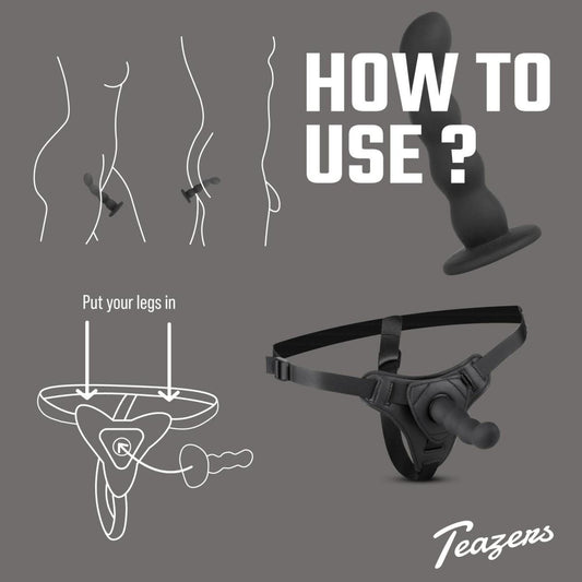 2-Teazers Silicone Strap-On-2