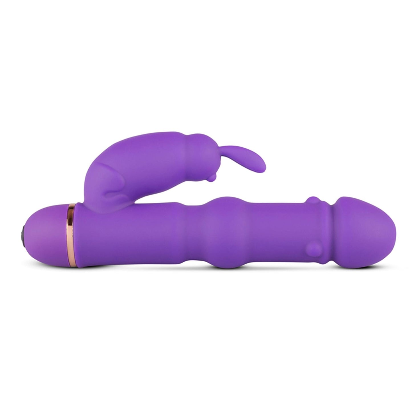 4-Teazers Silicone Rabbit Vibrator - Purple-4