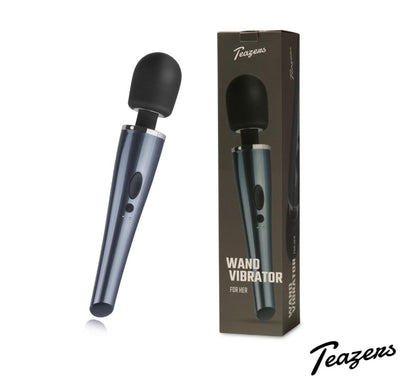 1-Black Lightning Wand Vibrator-1