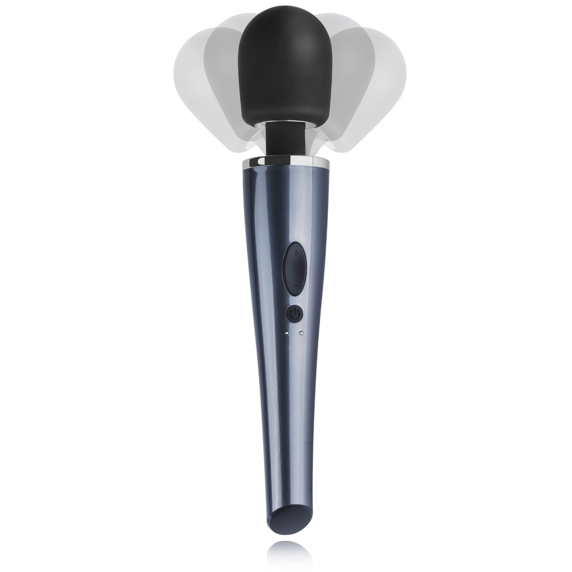 6-Black Lightning Wand Vibrator-6
