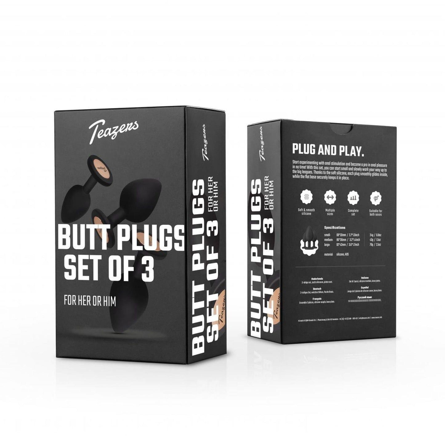 6-Butt Plug Set-6