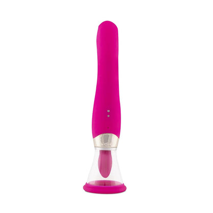 5-Pleasure Pump With G-Spot Vibrator - Pink-5