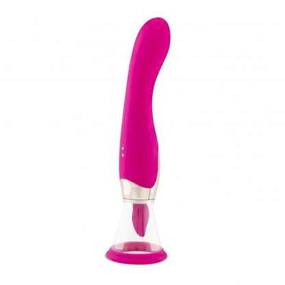 6-Pleasure Pump With G-Spot Vibrator - Pink-6