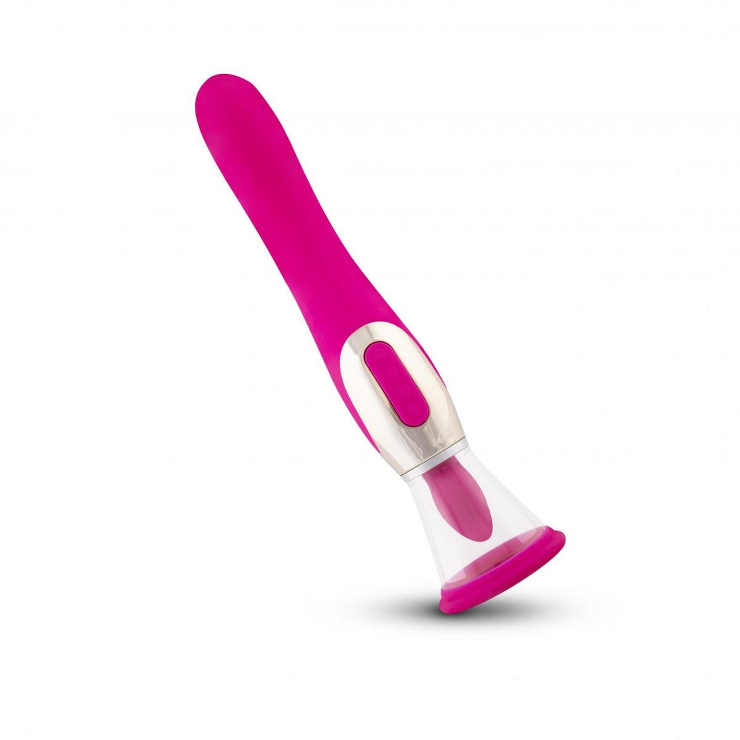 8-Pleasure Pump With G-Spot Vibrator - Pink-8