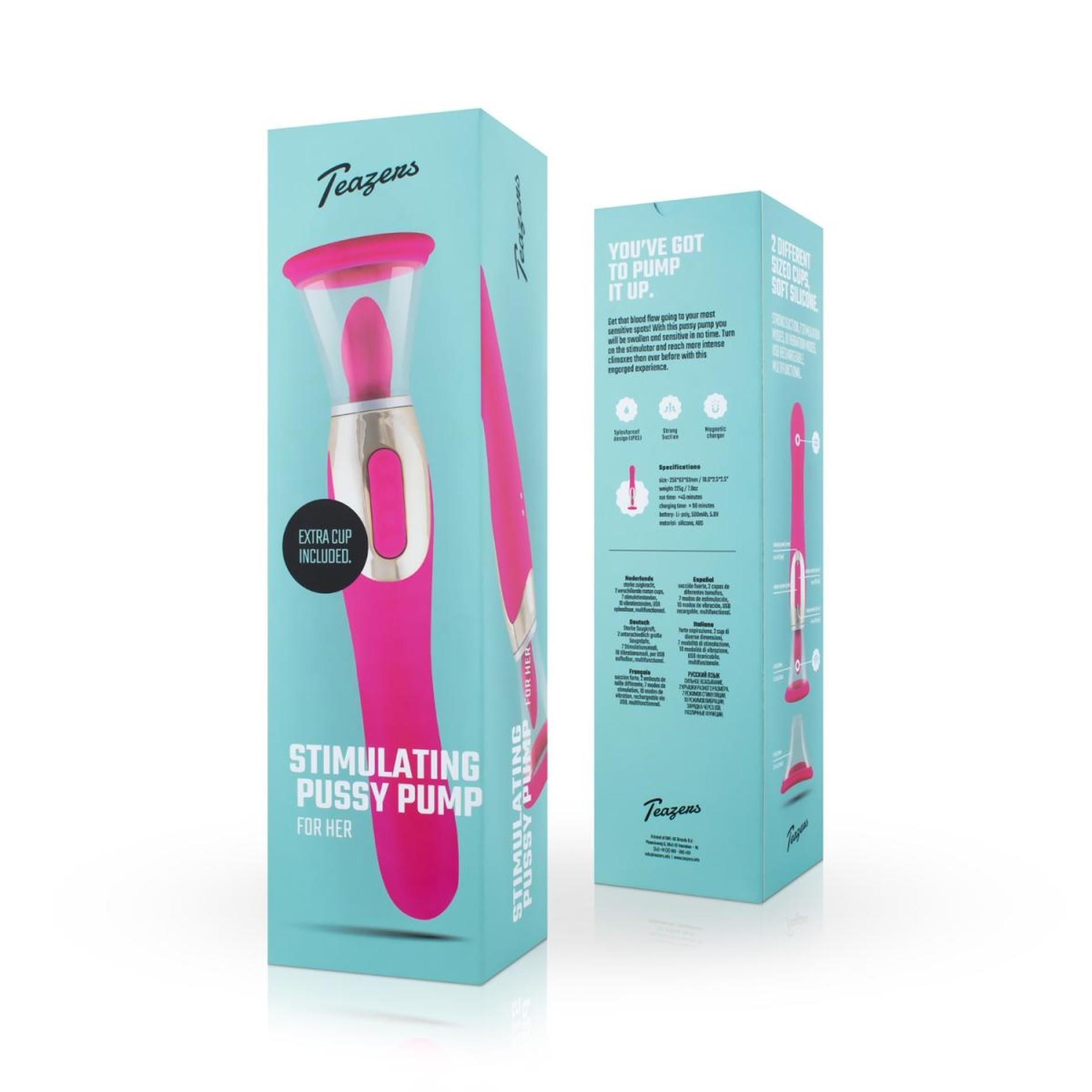 14-Pleasure Pump With G-Spot Vibrator - Pink-14