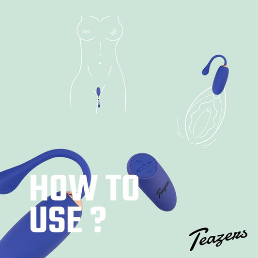 2-Teazers Vibrating Egg with Remote control-2