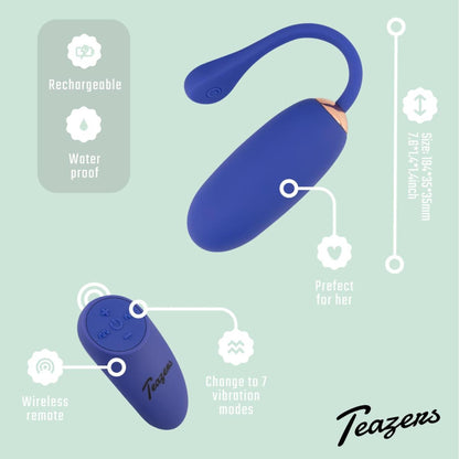 10-Teazers Vibrating Egg with Remote control-10
