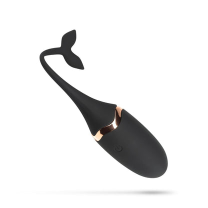 7-Luxurious Vibrating Egg w/ Remote Control - Black-7