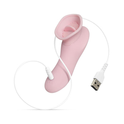 2-Clitoral Stimulator With Thong - Pink-2