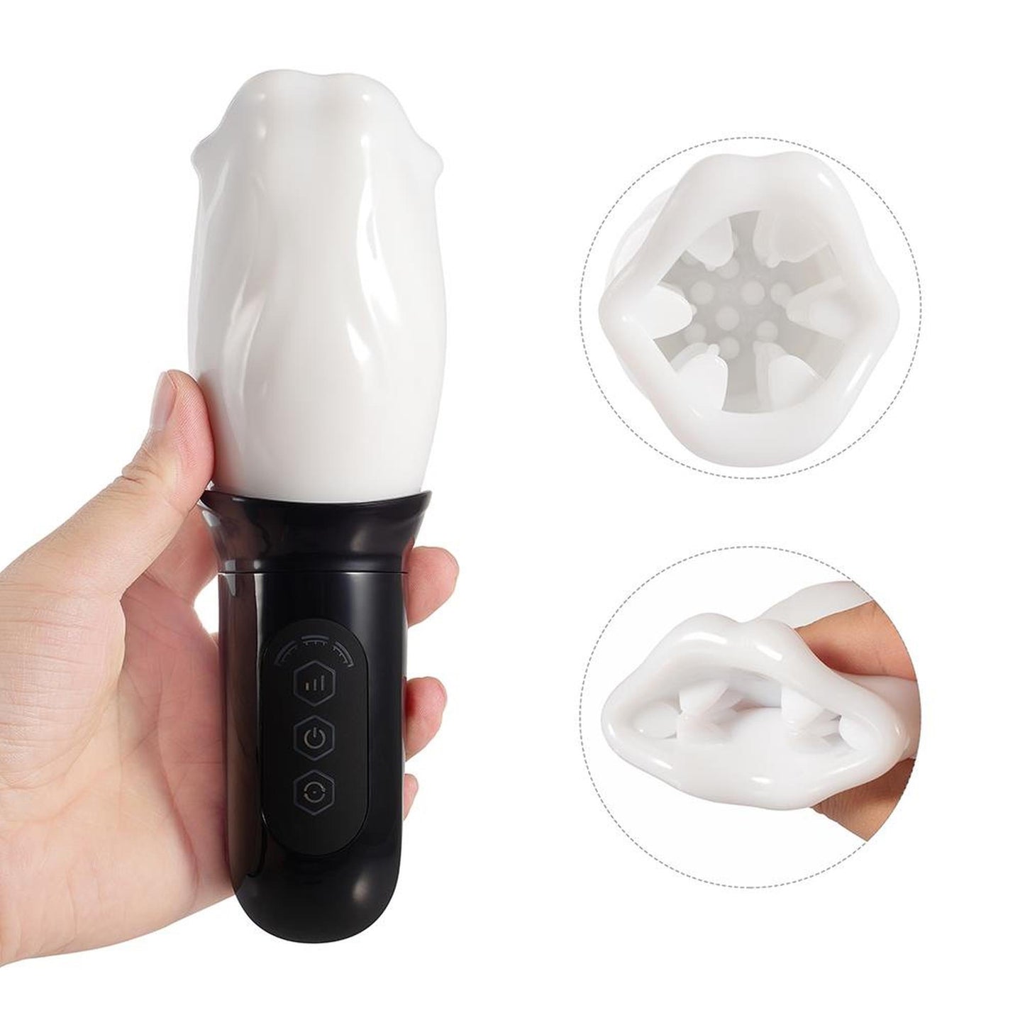 10-Head Rotating Stimulating Masturbator-10