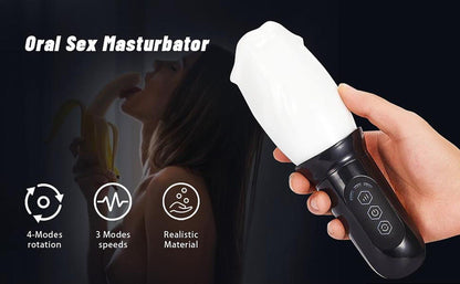 13-Head Rotating Stimulating Masturbator-13