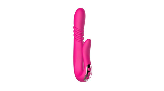 1-Wibrator Deluxe Twirling Vibrating Thruster RED-1