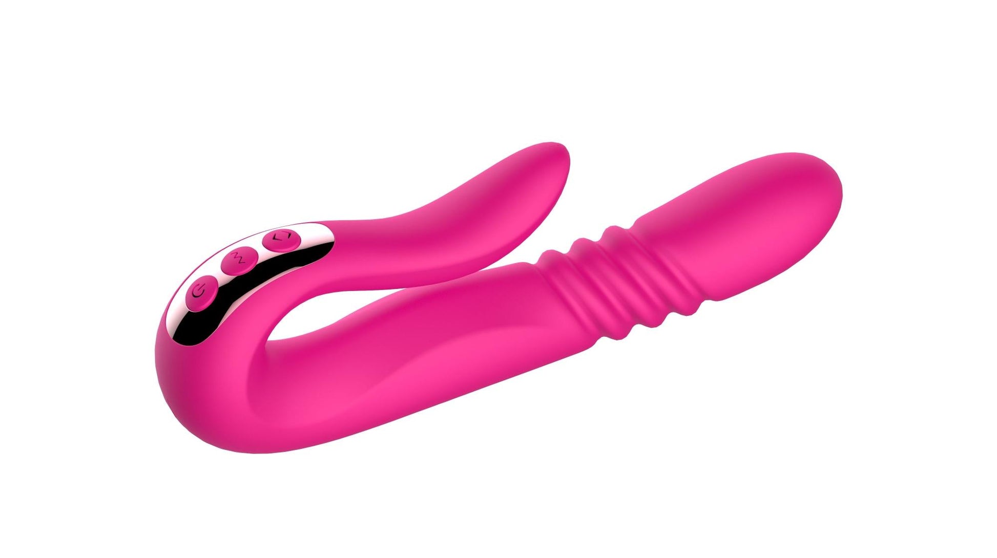 3-Wibrator Deluxe Twirling Vibrating Thruster RED-3