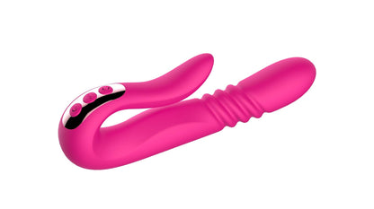 3-Wibrator Deluxe Twirling Vibrating Thruster RED-3