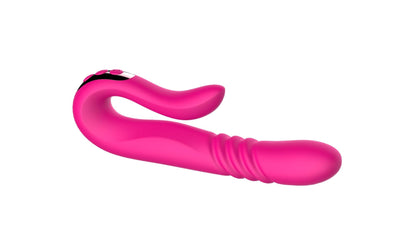 4-Wibrator Deluxe Twirling Vibrating Thruster RED-4