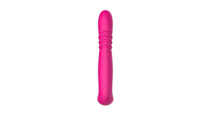 8-Wibrator Deluxe Twirling Vibrating Thruster RED-8