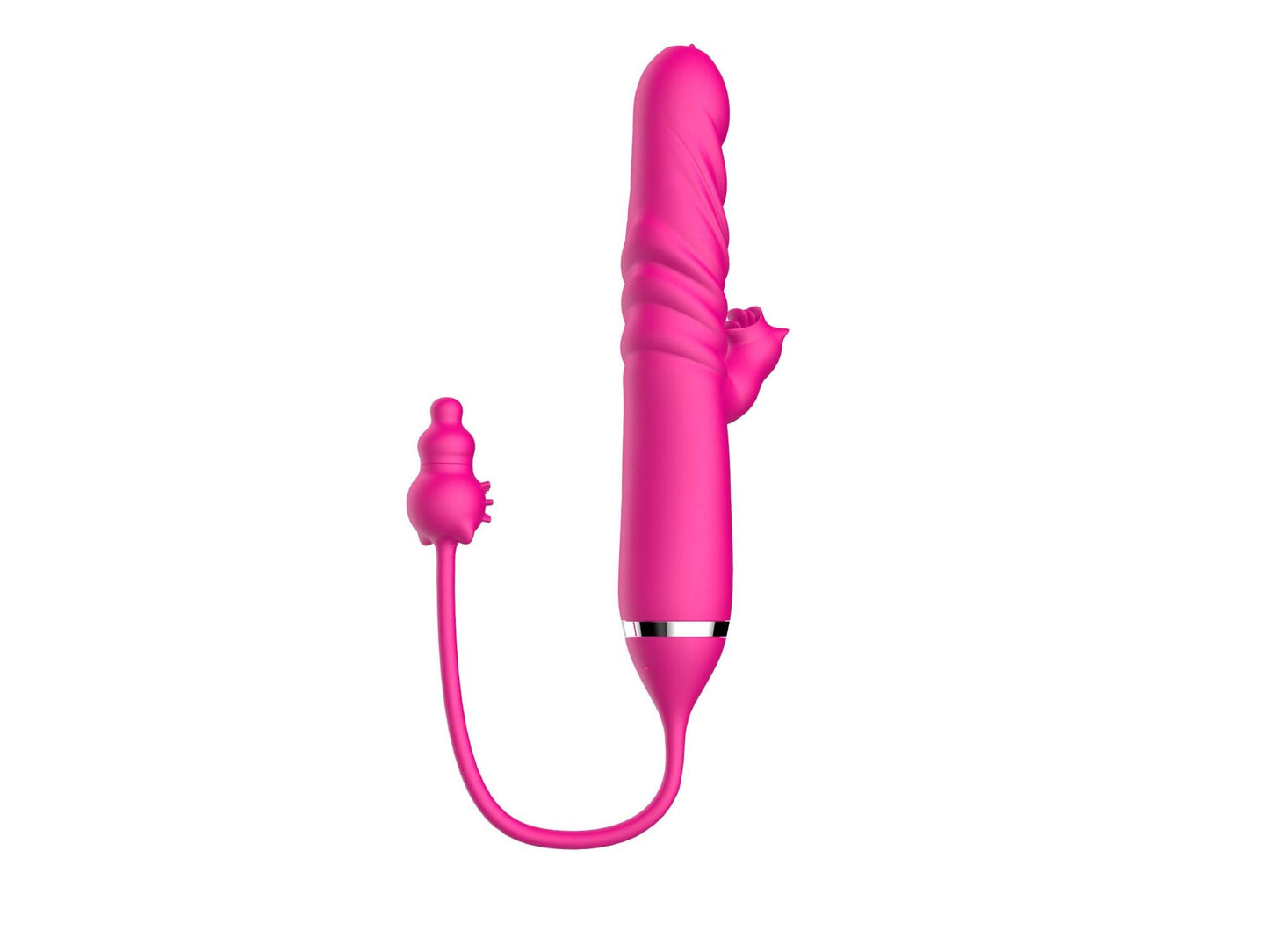 3-Tongue licking Triple Stimulation Thrusting Vibrator-3