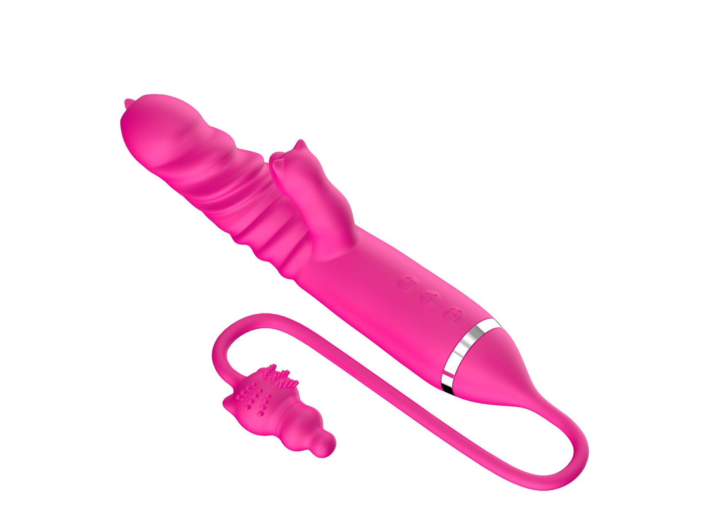 11-Tongue licking Triple Stimulation Thrusting Vibrator-11