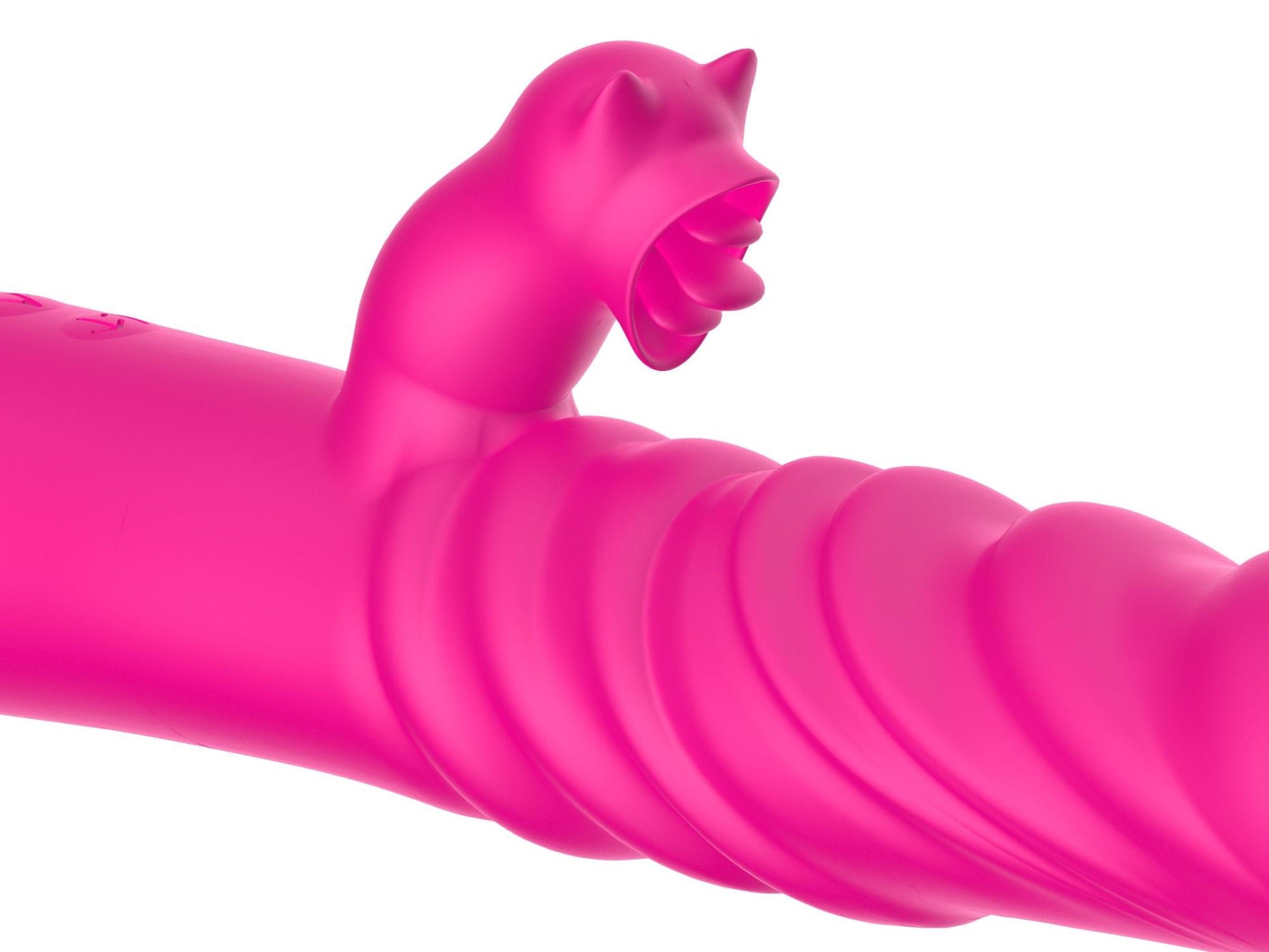 14-Tongue licking Triple Stimulation Thrusting Vibrator-14