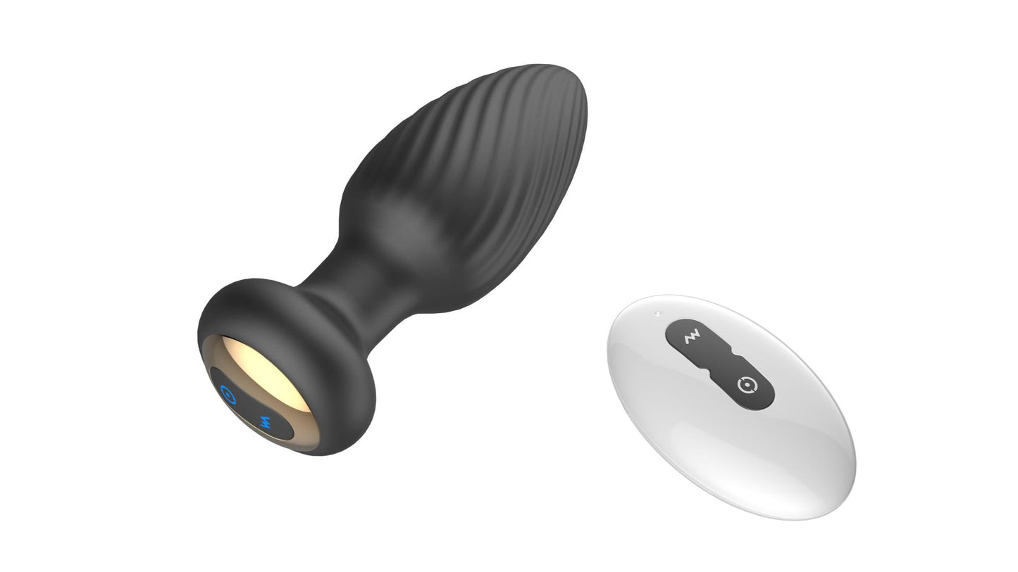 4-Retating remote anal plug-4