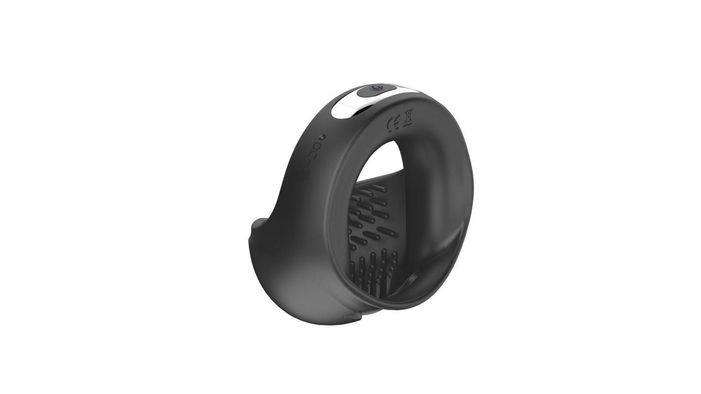 1-Vibrating Penis Ring with ball stimulating-1
