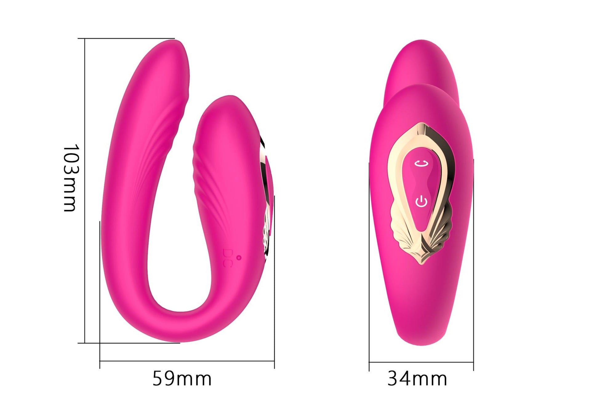 10-Rotating wearable dual vibrator-10