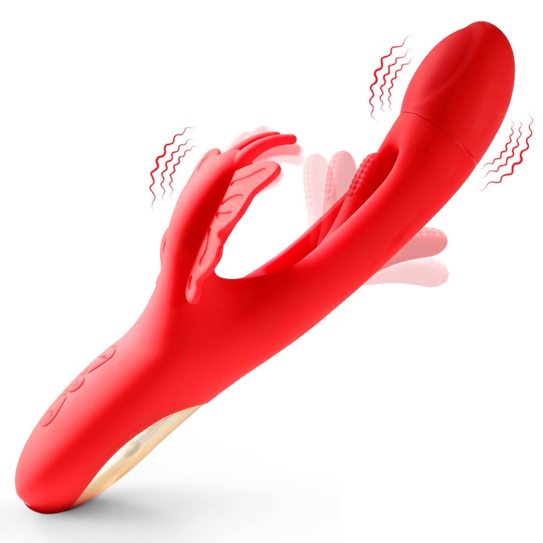 1-Butterfuly dual flicking vibrator-1