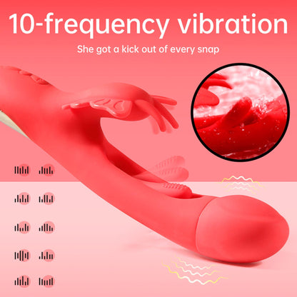 5-Butterfuly dual flicking vibrator-5