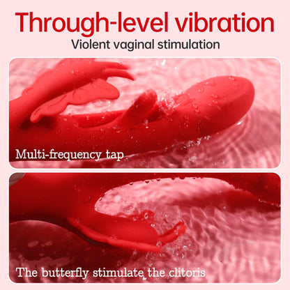 7-Butterfuly dual flicking vibrator-7