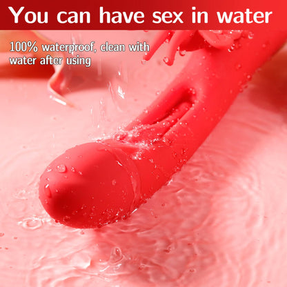 9-Butterfuly dual flicking vibrator-9