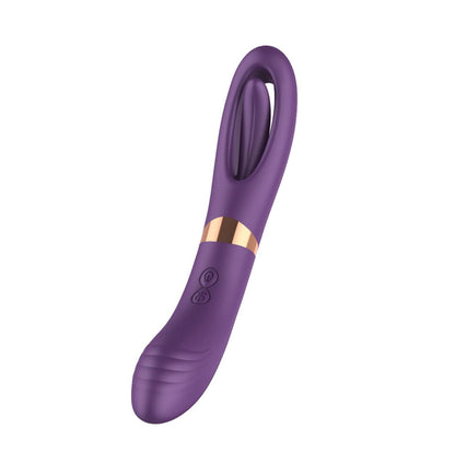 1-Flicking dual g spot vibrator-1