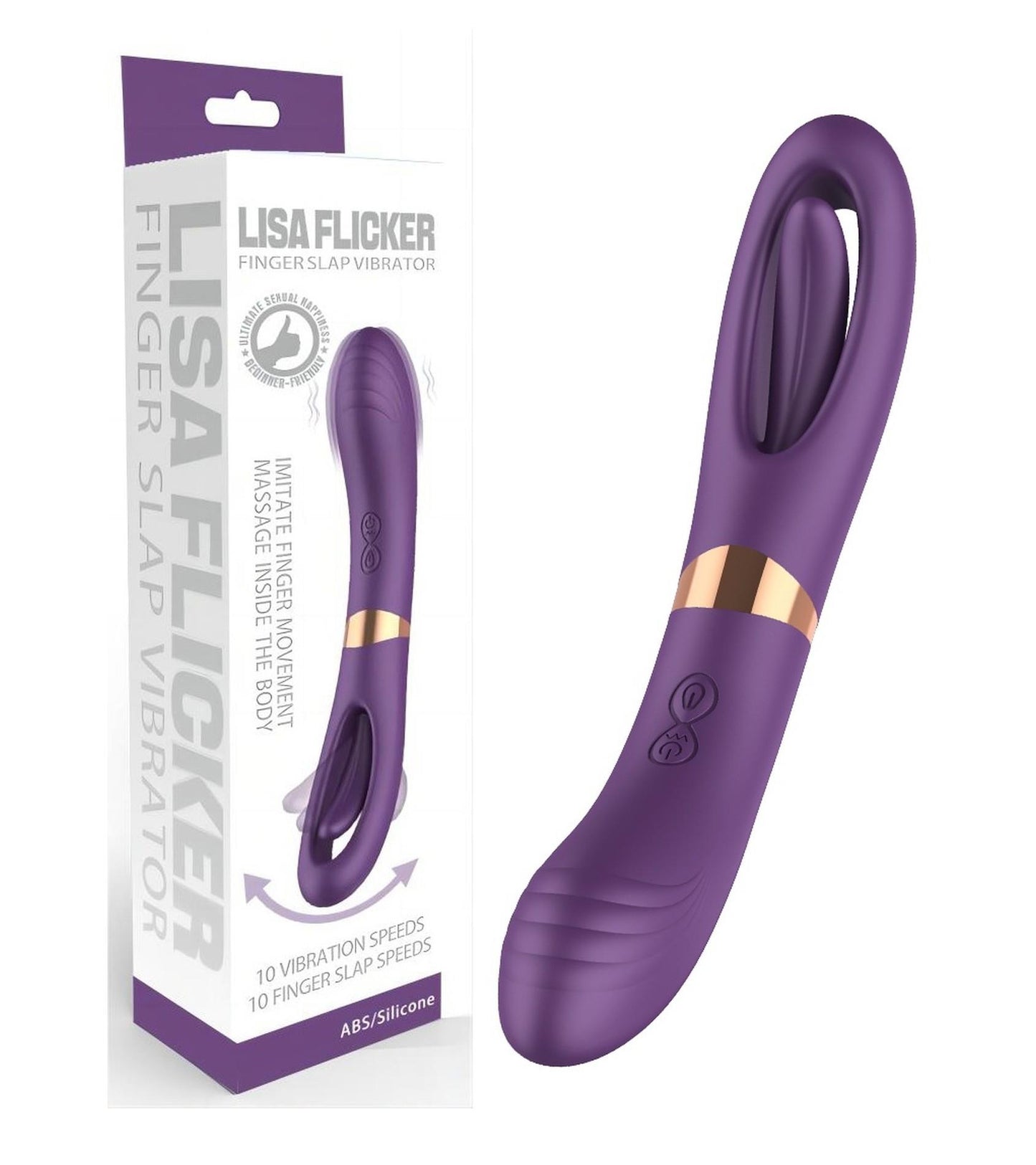 7-Flicking dual g spot vibrator-7