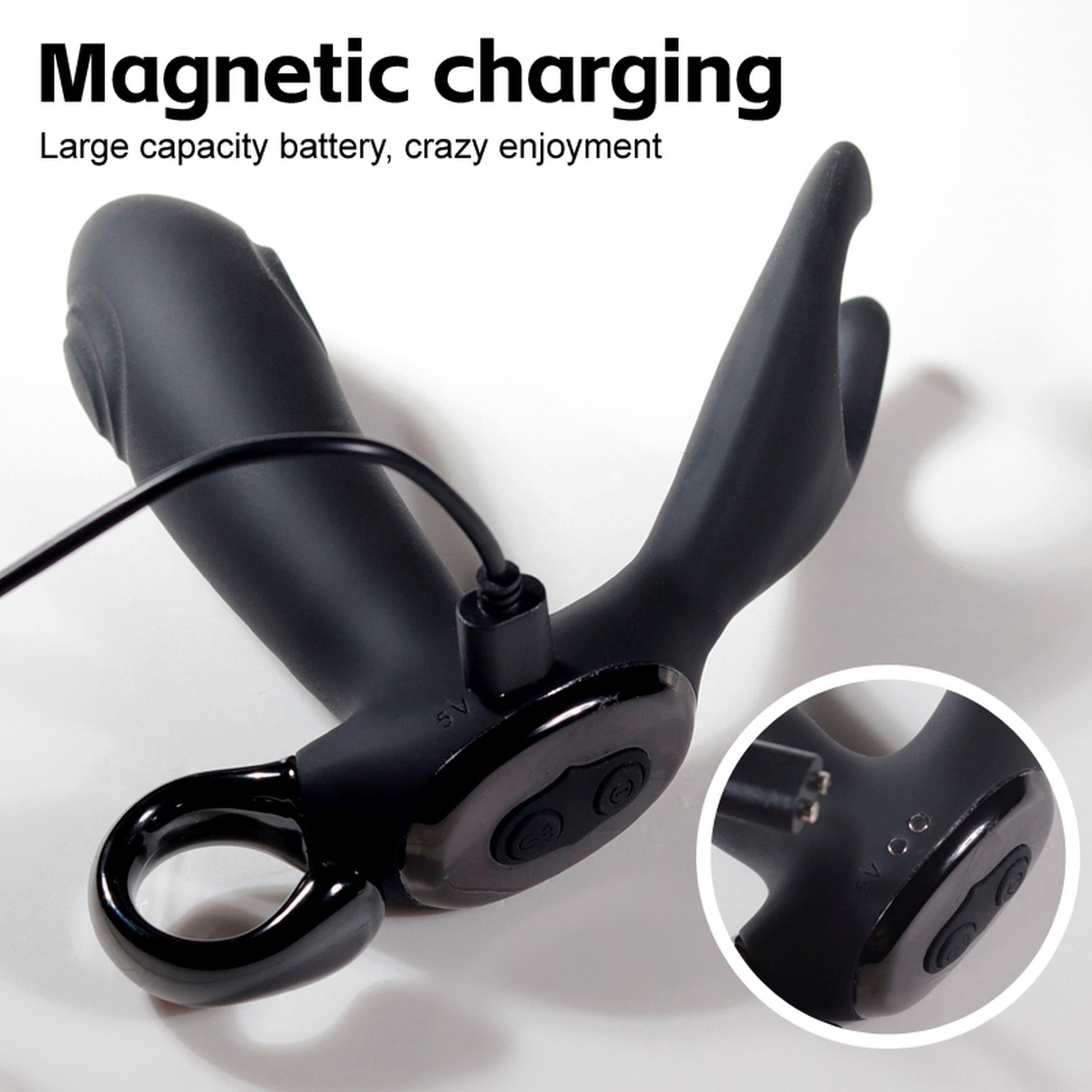 16-Dual tapping anal vibrator-16