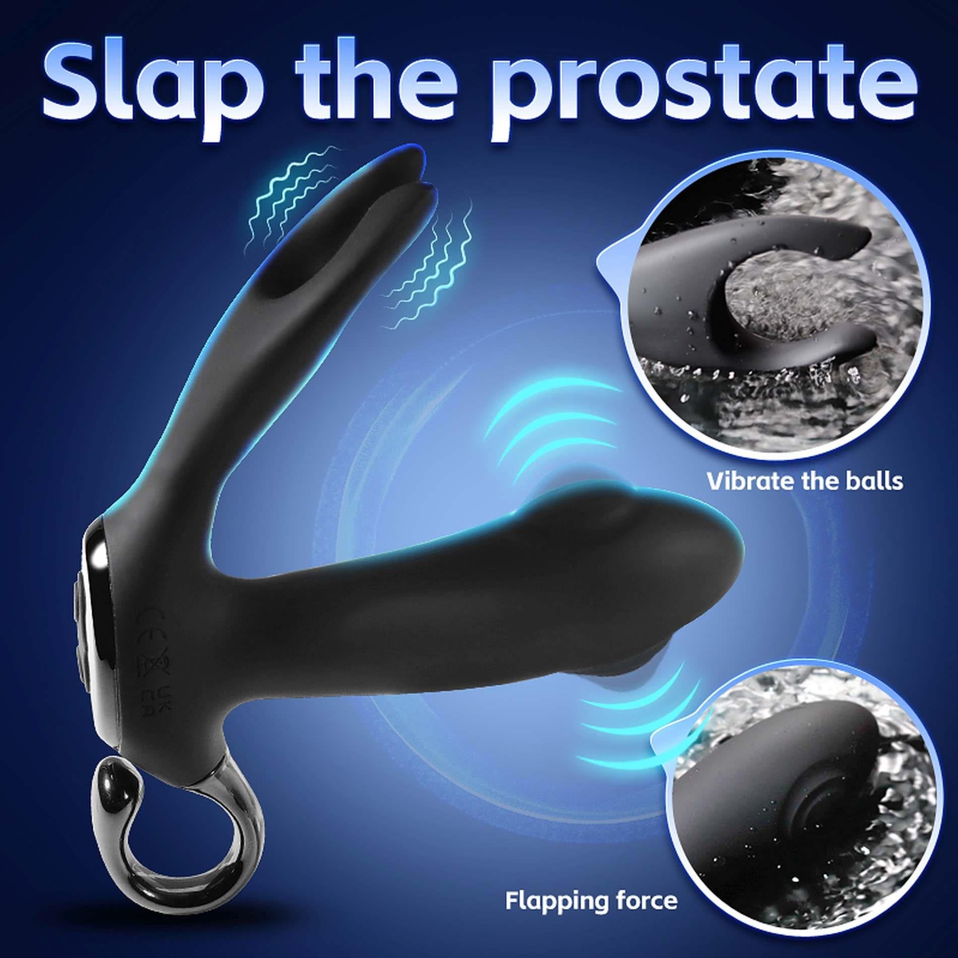17-Dual tapping anal vibrator-17