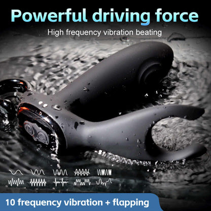 19-Dual tapping anal vibrator-19