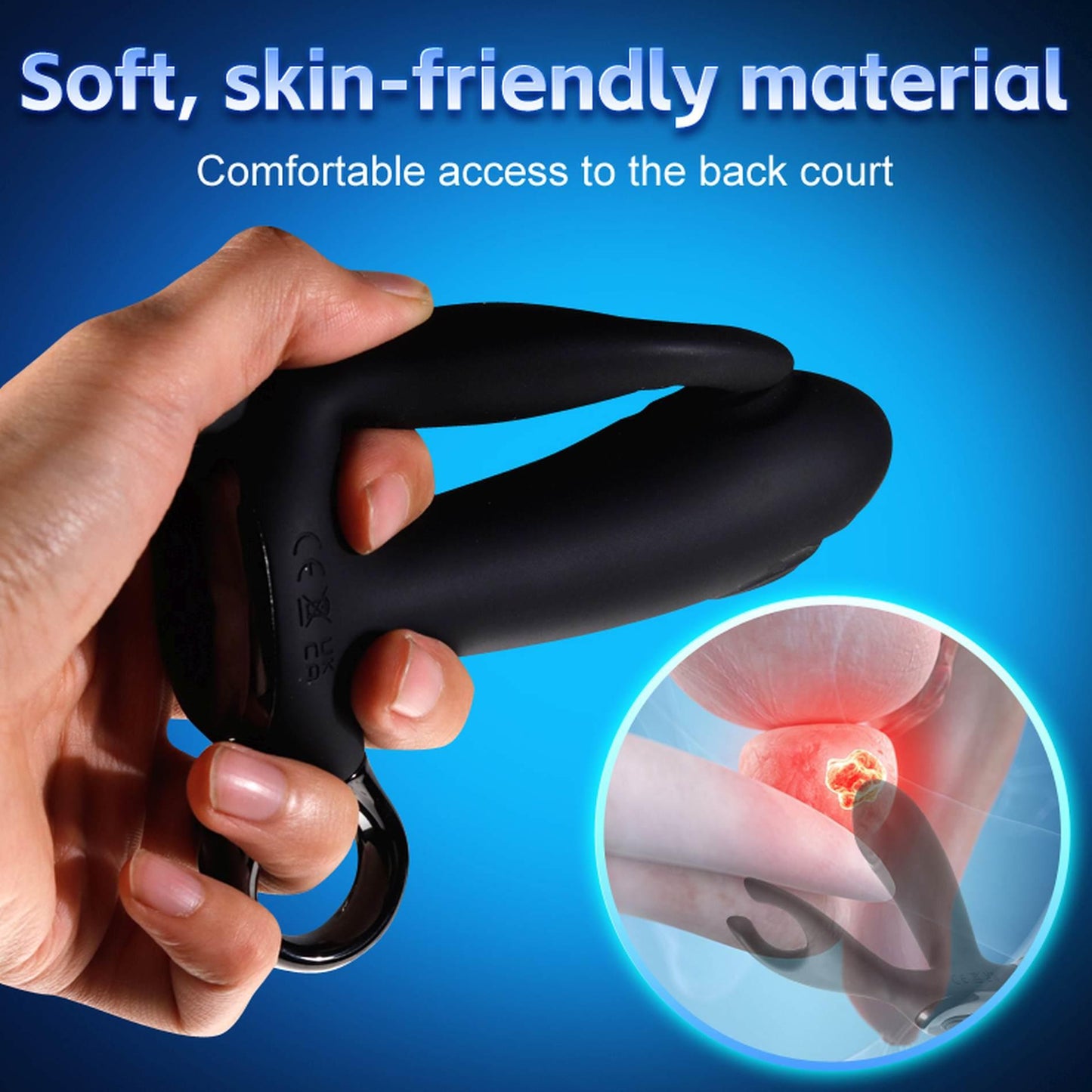 21-Dual tapping anal vibrator-21