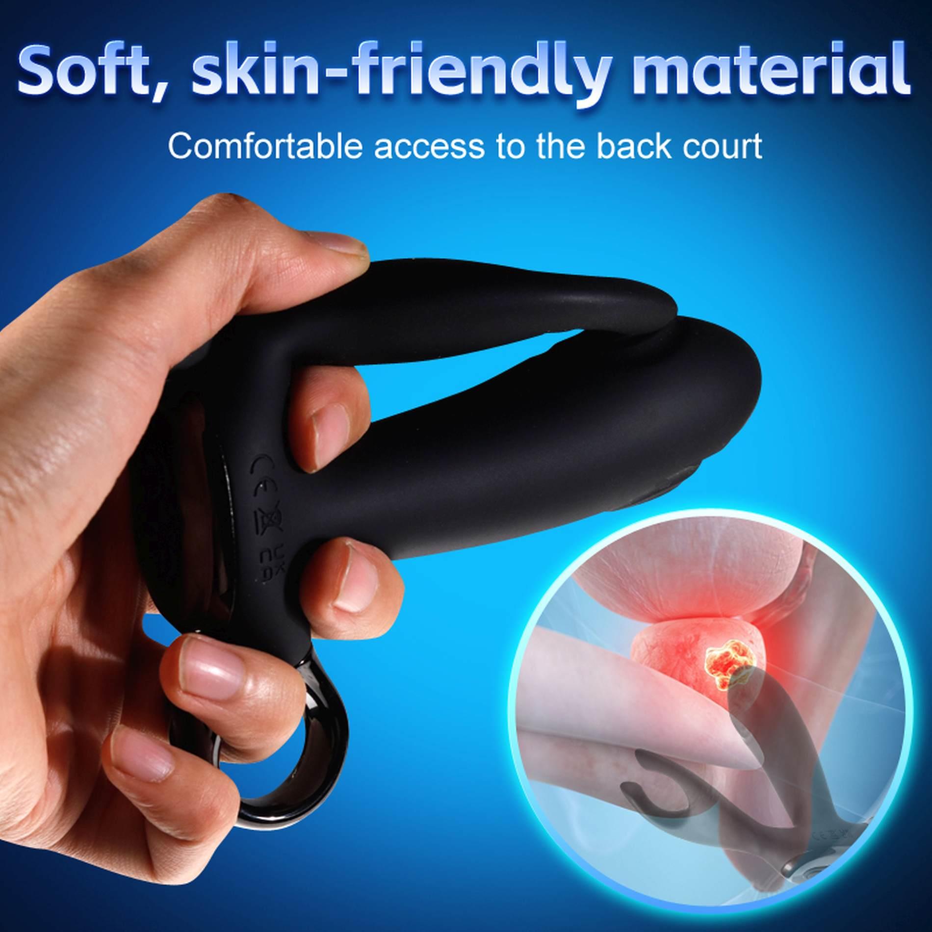 21-Dual tapping anal vibrator-21