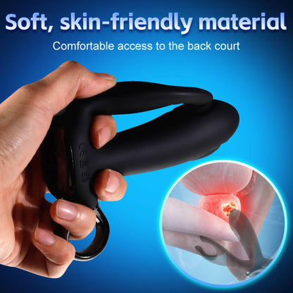 21-Dual tapping anal vibrator-21