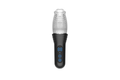 1-Rotating vibration and thrusting masturbator-1