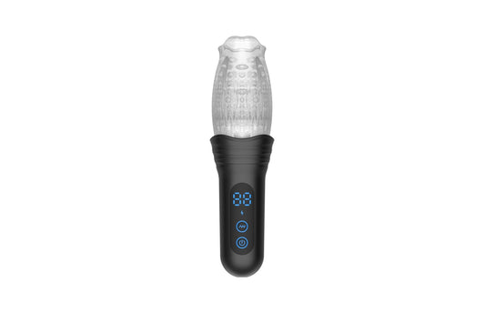1-Rotating vibration and thrusting masturbator-1
