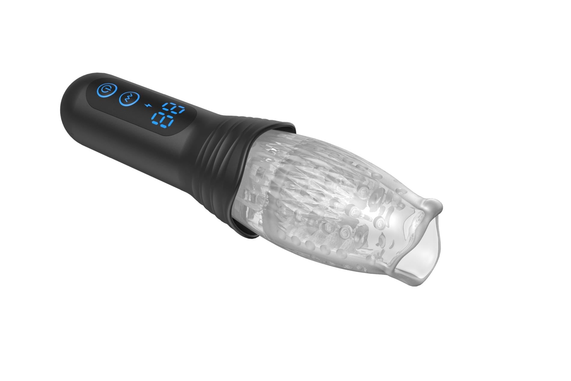 6-Rotating vibration and thrusting masturbator-6