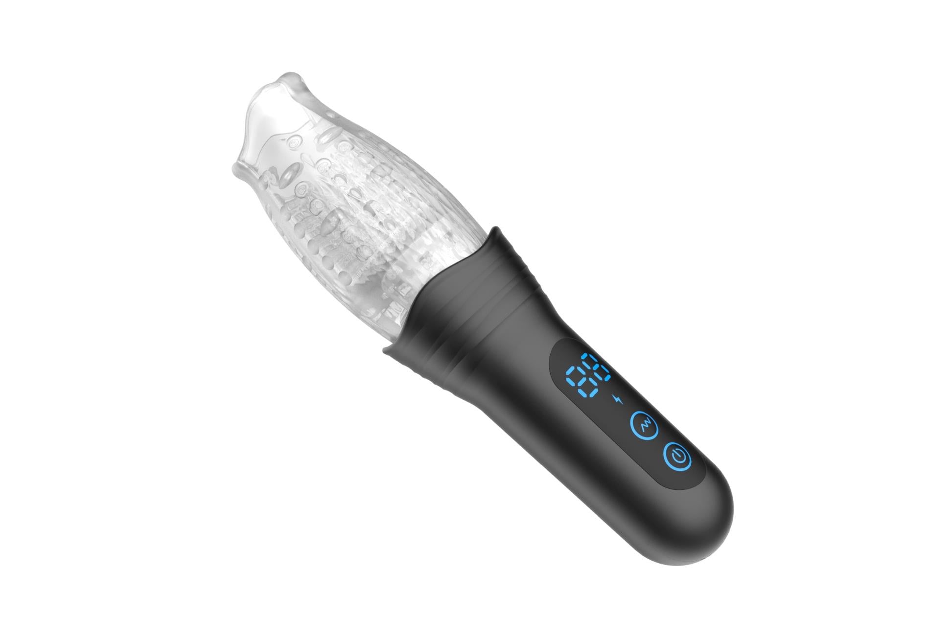 8-Rotating vibration and thrusting masturbator-8