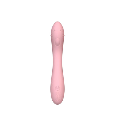 3-Wibrator damski gładki wodoodporny stymulacja pochwy punktu G 20,5 cm-3