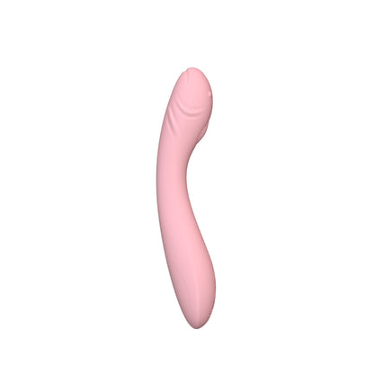 4-Wibrator damski gładki wodoodporny stymulacja pochwy punktu G 20,5 cm-4