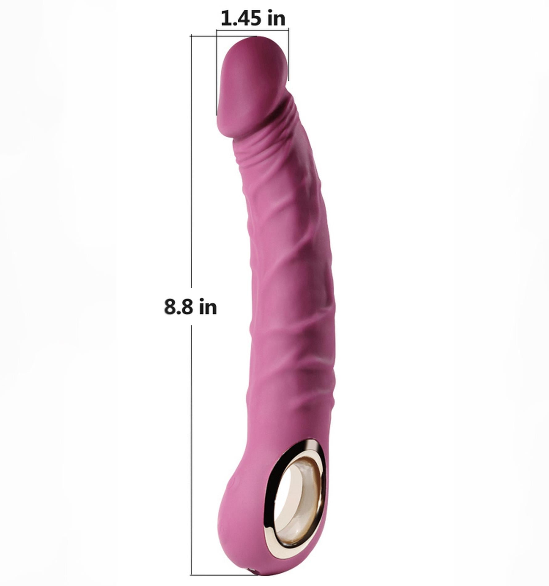 7-Realistic Vibrator PURPLE-7