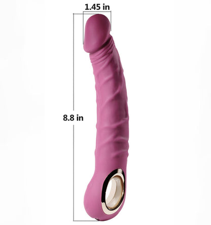 7-Realistic Vibrator PURPLE-7